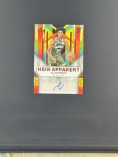 2024-25 Panini Court Kings Aj Johnson Amber Heir Apparent Auto RC Rookie /75🔥🏀