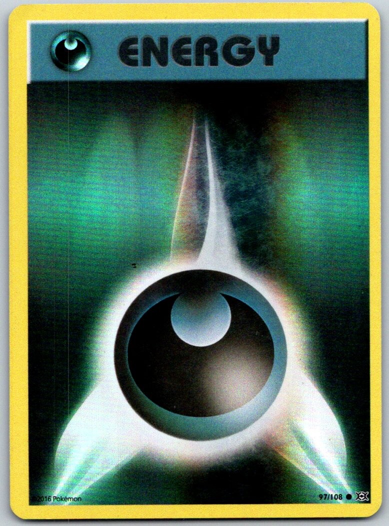 Darkness Energy 97/108 C XY - Evolutions Reverse Holofoil (Moderately Played)