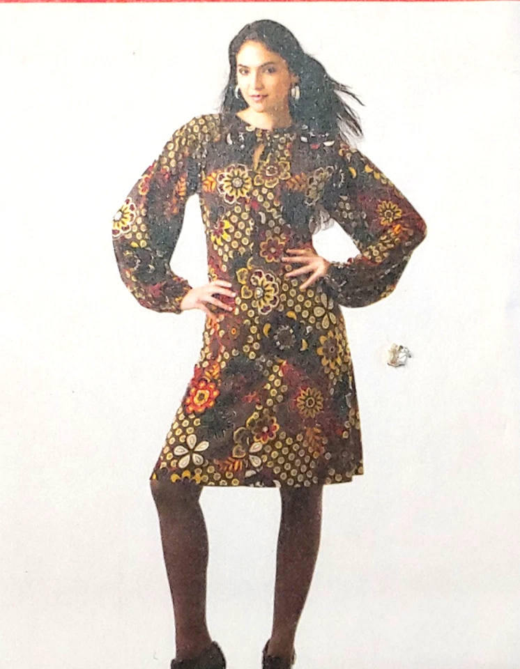 Simplicity 2801 Dress in 3 Lengths Sleeve & Bodice Variations Pattern Sizes 6-14 - Image 2 of 4