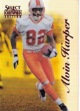 1996 Select Certified #49 Alvin Harper Mirror Gold