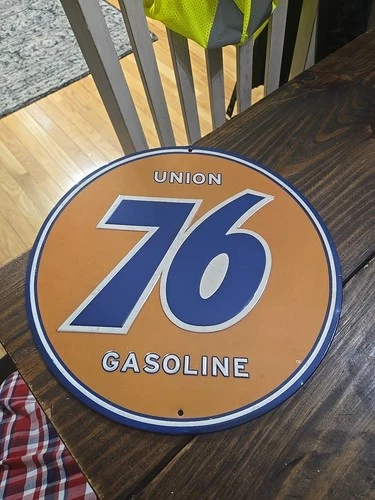 UNION 76 GASOLINE VINTAGE STYLE METAL SIGN