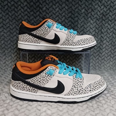 Nike SB Dunk Low Pro Electric Pack Safari Olympic Mens Skate Shoes Sz 4.5 Wmns 6