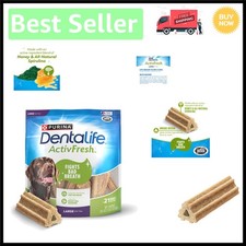 24.1 oz ActivFresh Chews for Large Dogs - 21 Chicken-Flavored Dental Treats