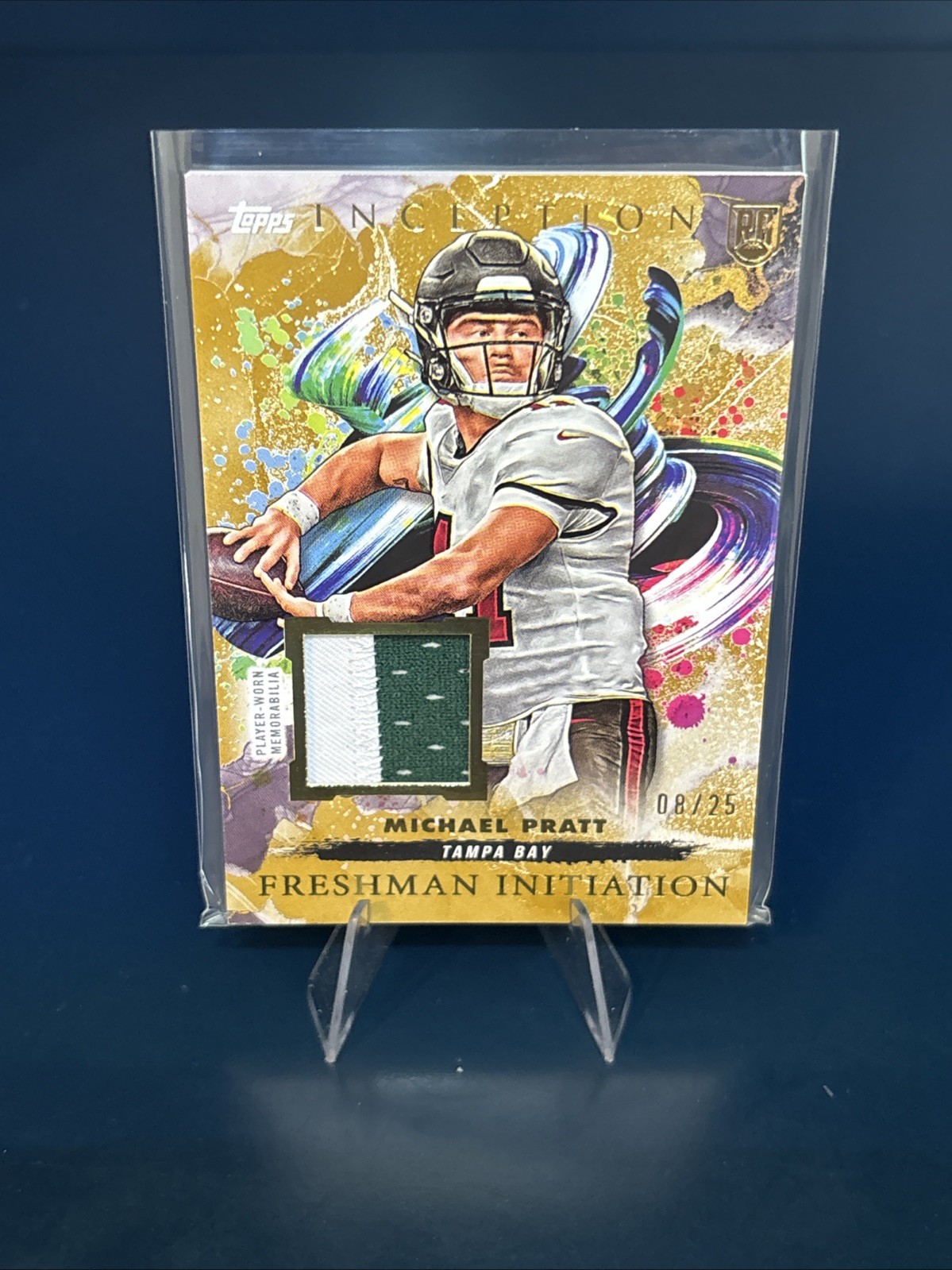 Michael Pratt Topps Inception Freshman Initiation Relics #FI17 Base