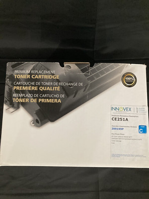 CE251A 200199P Innovex Replacement for HP 504A Cyan Laser Toner Cartridge