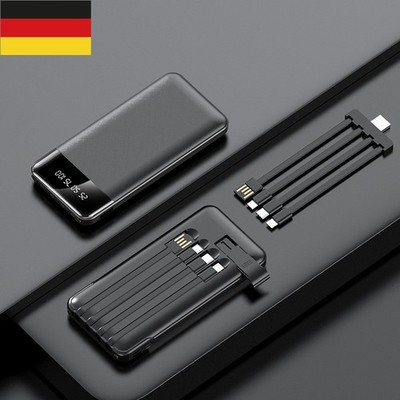 2026 Power Bank 50000mAh 66W PD Schnellladefunktion Powerbank mit USB-C&2 USB-A