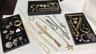 Vintage Costume Jewelry Lot Signed Trifari Coro Sara Cov Monet West Germany 60