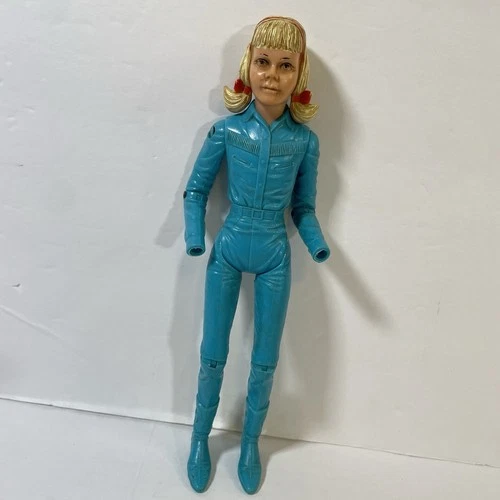 Marx Jane West Vintage Western Cowgirl 9” Doll Action Figure Needs TLC