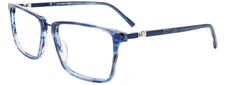 EASYTWIST ET9008 Eyeglasses Eye Glasses 050 Blue Marble & Satin Blue Authentic N