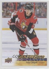2017-18 Upper Deck UD Canvas Young Guns Filip Chlapik #C213 7o1