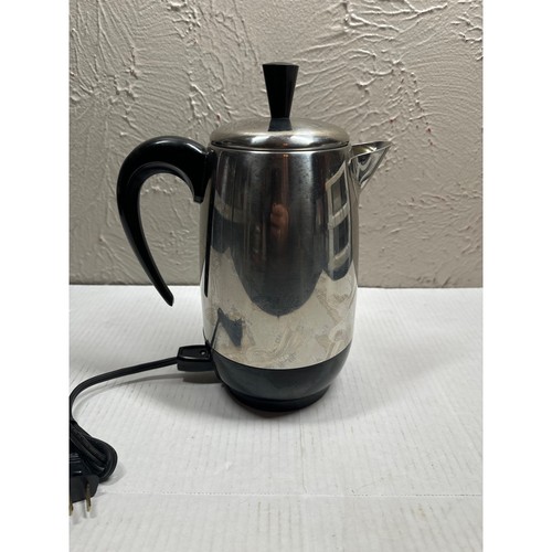 Vintage FARBERWARE Superfast Automatic 8 Cup Coffee Percolator #138 B