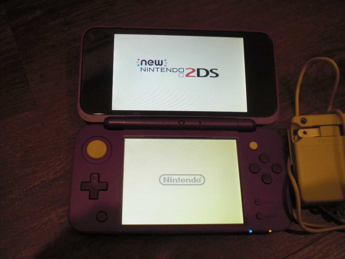 Nintendo New 2DS 3DS XL Console PURPLE Plays 3DS DS 2DS Games