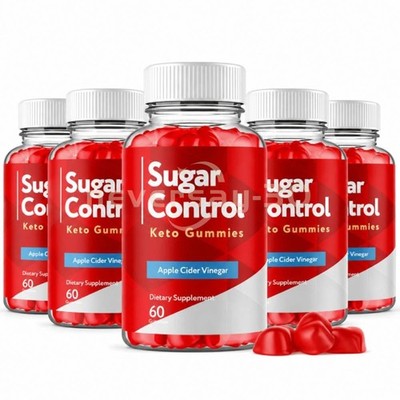 300 GummiesSugar Control Keto ACV Gummies 1000MG SugarControl Vitamin (5 Pack)