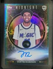 Jase Richardson 2025-26 Topps Midnight Oil Marks Rookies Dusk /75 On Card Auto!