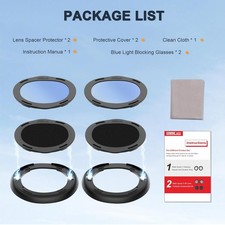Glasses Spacer Protector for Meta Quest 3 Blu...