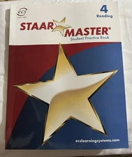 STARR Master Student Practice Book Grade 4 Reading Tx Quantities  Available New