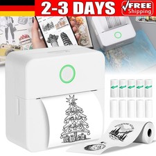 Fotodrucker Bluetooth Drucker Mini Thermodrucker 200DPI Mobiler für Geschenke