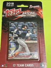 2018 Topps - Freddie Freeman #510 Batting Braves Team Set