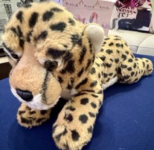 Aurora World Plush Flopsie 13  CHEETAH Stuffed Animal Toy Realistic