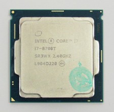 Intel Core i7-8700T 6-Core 12 Threads 2.40GHz LGA1151 12MB CPU Processor SR3WX