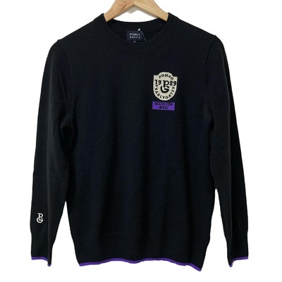Auth PEARLY GATES Black Purple White Men's Sweater Australia