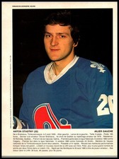 1982 Dimanche/Derniere Heure Anton Stastny In Person Autographed