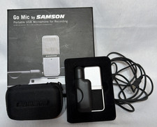 Samson Go Mic Black & Silver Portable USB Con...