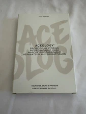 NIB Aceology PROBIOTIC RESTORING BIODEGRADABLE MASK x 4 Retails $59