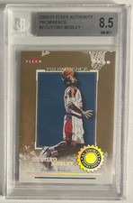 CUTTINO MOBLEY 2000-01 FLEER AUTHORITY PROMINENCE 68/75 BGS 8.5