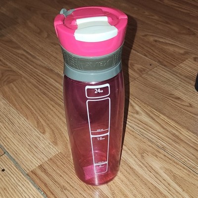 Avex Kangaroo 24oz Pink BPA-Free Dishwasher Safe Autoseal Bottle