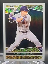 2021 Topps Chrome Update Alex Bregman Black Gold #BGC-15- Astros