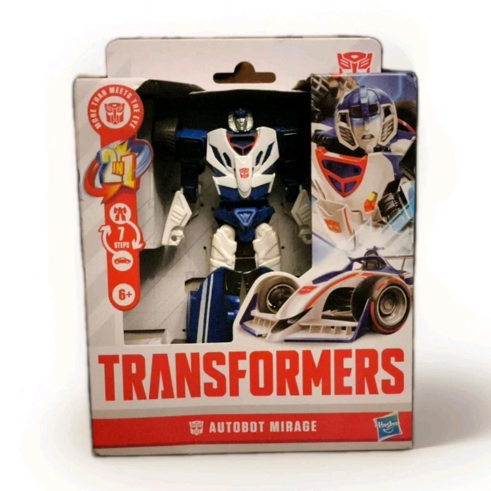 Transformers Autobot Mirage Authentic 7" 2 In 1 Action Figure Hasbro New - Image 2 of 3