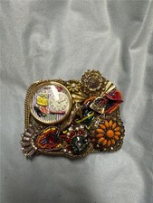Vintage Buck Wild Child Belt Buckle Made in Malibu, California