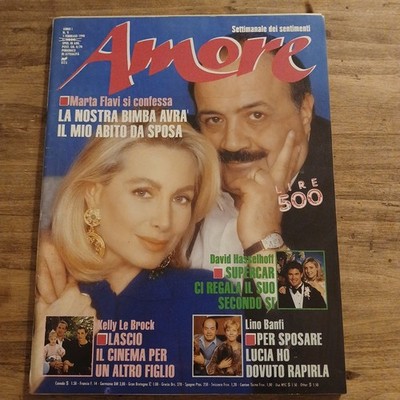 Zeitschrift LIEBE Ausgabe 1/1990 Marta Flavi, Kelly Le Brock, Leinen Banfi, Modugno...