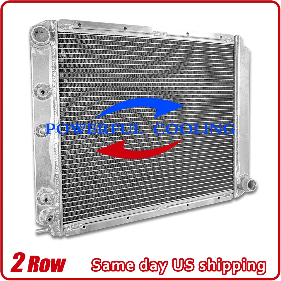Aluminum Radiator Fits Volvo 240 242 244 245 264 740 745 760 780 940 DL GLE - Image 2 of 4