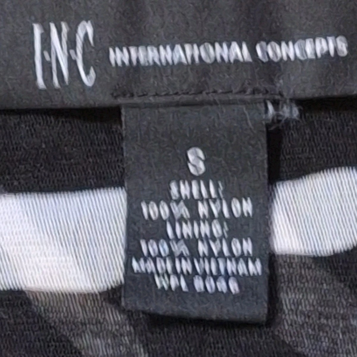 INC Int Concepts Women S Zebra Print Top Y2K 90s Indie Chiffon Rave Fitted 2010 View 3