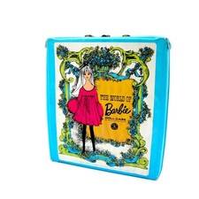 Barbie Doll Case Vintage 1968 Mattel Travel Closet Carrying Case Multicolor