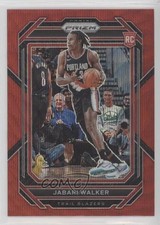 2022-23 Panini Prizm Ruby Wave Prizm Jabari Walker #237 0v33