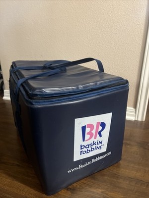 BASKIN ROBBINS BR Ice Cream Insulated Cooler Large Rare Find