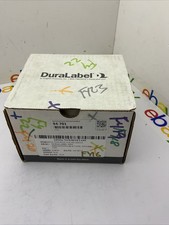 Duralabel DL9 4" x 140' 3.0 mil Vinyl Label Tape White Rep Premium 94-701