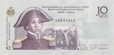 Haiti 10 Gourdes 2004 UNC
