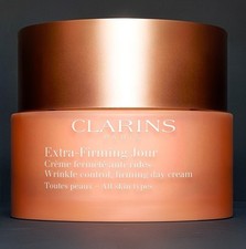 Clarins Extra-Firming Jour Wrinkle Control Day Cream 1.7 oz All Skin Type NO SPF