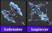 Roblox Virtual Item MM2 Icebreaker With Ice piercer !cheap Set! Fast Delivery!!