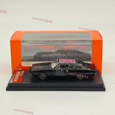 Mini Forge 1:64 1969 Dodge Charger General Lee Black Diecast Metal Car Limited