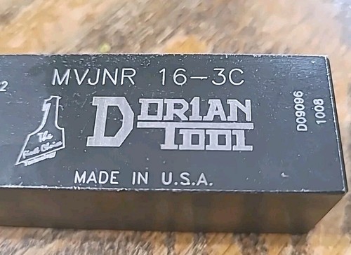 DORIAN MVJNR 16-3C Used Lathe Machinist Tool Holder. USA 1" Square Shank Tool. - Picture 3 of 16