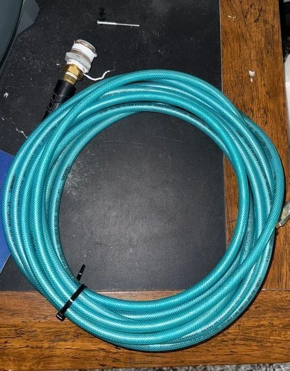 Cabo de extensão de mangueira Husky Powerwasher 25' para limpeza de lavadora de alta pressão - Imagem 2 de 2