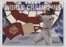 2002 Topps Stadium Club World Champions Relics Al Bumbry #WC-AB 0zv5