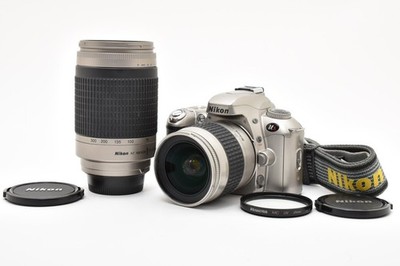 Nikon US analoge Spiegelreflexkamera 28-80 mm F3.3-5.6 G + 70-300 mm F4-5.6 G...