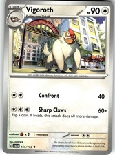 Vigoroth Uncommon SV02: Paldea Evolved 161/193 LP