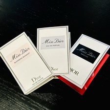 3pc Dior Miss Dior EDP  Essence de Parfum  Blooming Bouquet Sample 1ml each
